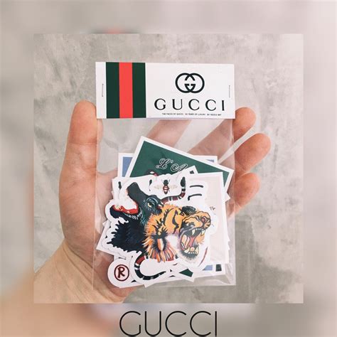 gucci stickers amazon|gucci sticker app.